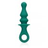 Pawn Shaped Anal Vibrator - Peacock Plume